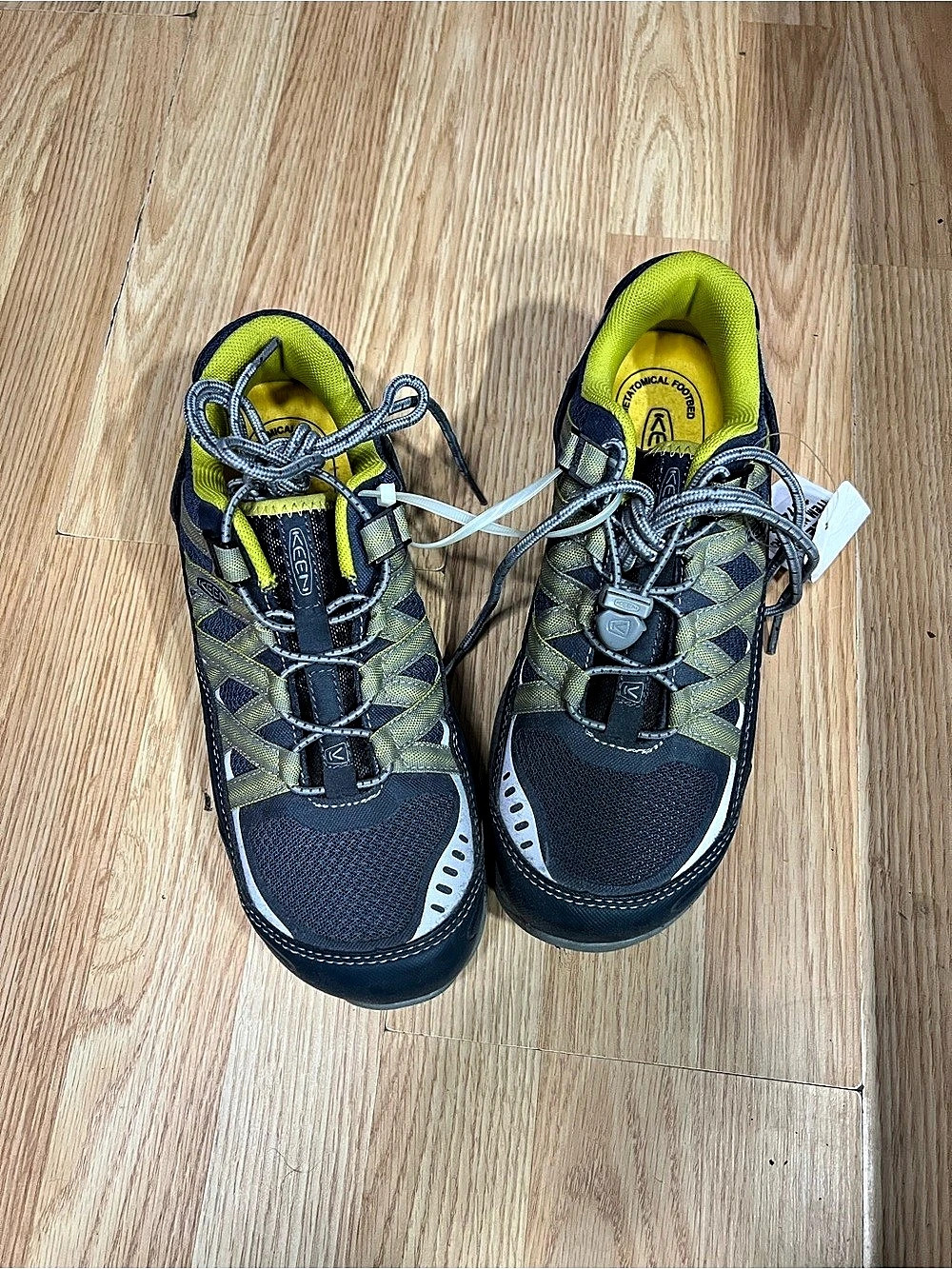 KEEN Targhee Women's Athletic Shoes Blue & Green US 8 NWT Steel- Toe